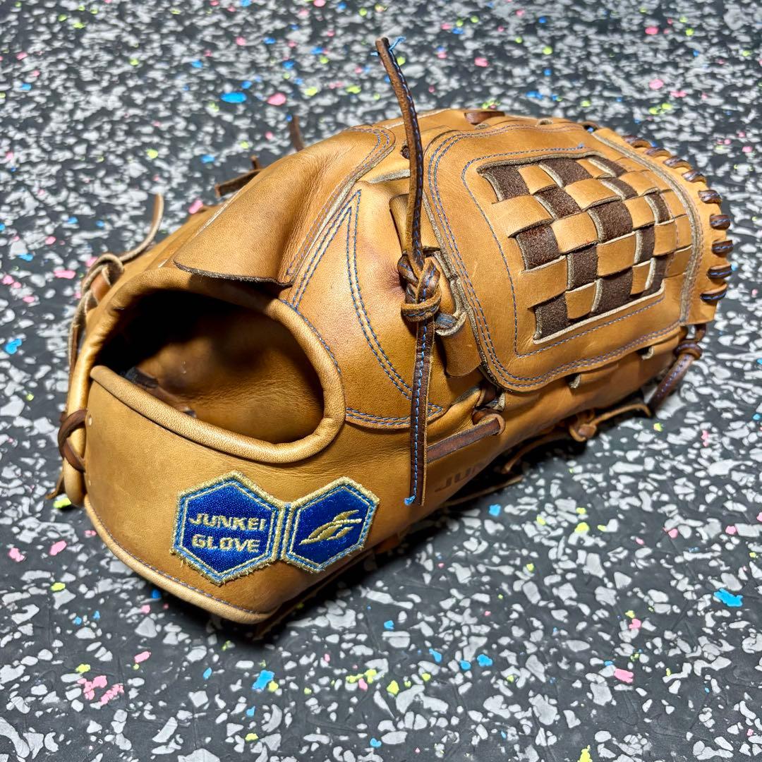 ジュンケイ グラブ 日本製 アラミドモデル 和牛レザー 硬式用 投手用 グローブ