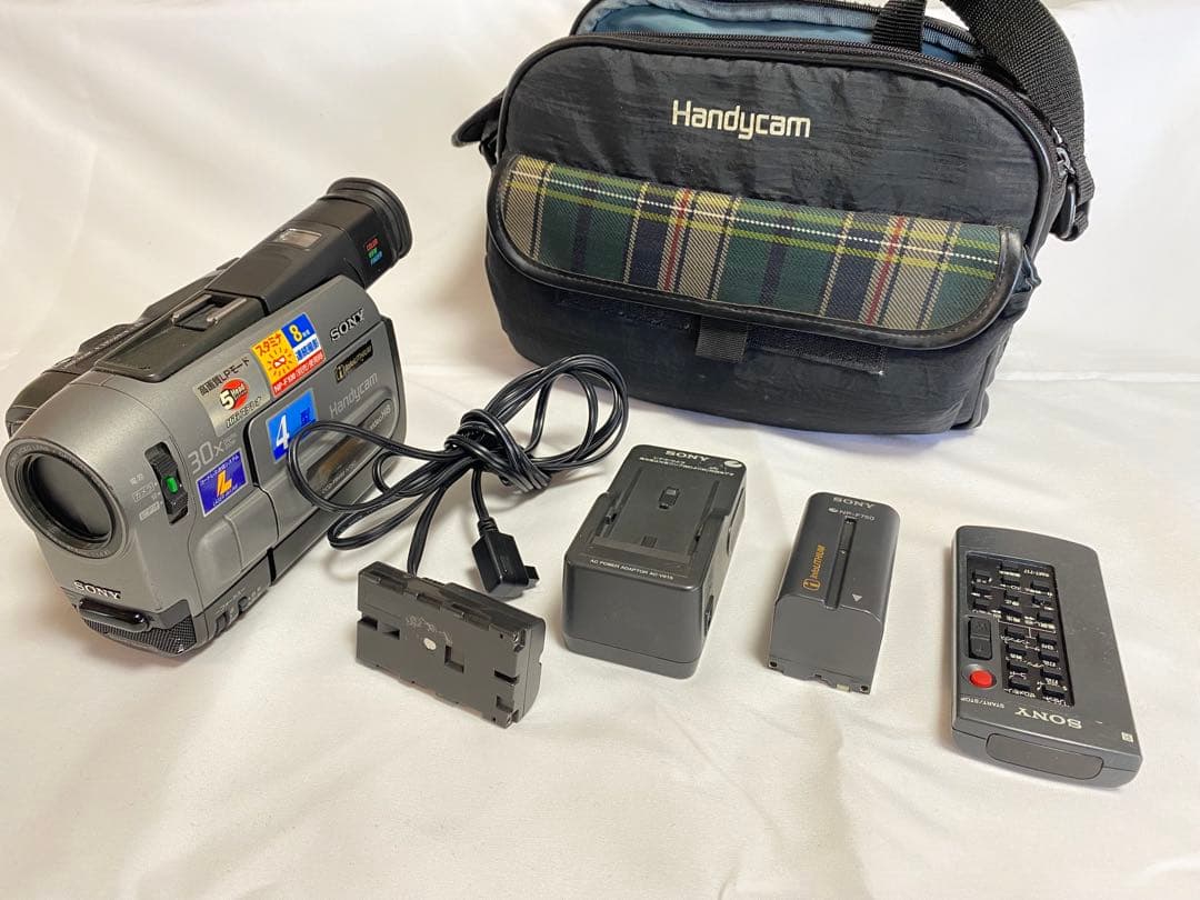 SONY 8mmビデオカメラ　再生確認済 Video8対応