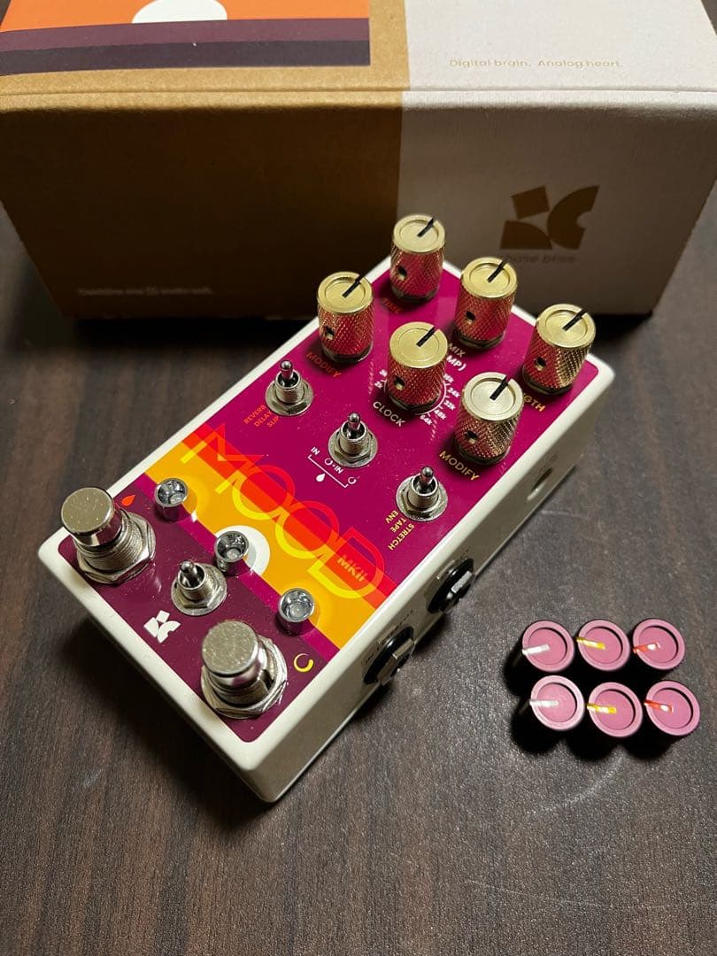 Chase Bliss MOOD MK2デザートフレンズGold knobs