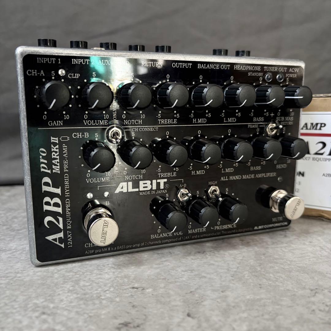 KURO様 ALBIT A2BP pro mark II プリアンプ アルビット
