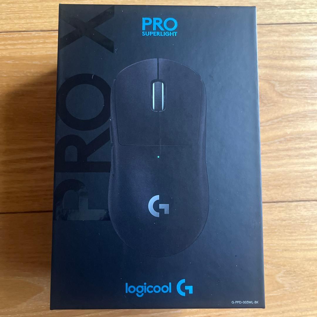 logicool G PRO X SUPERLIGHT ブラック