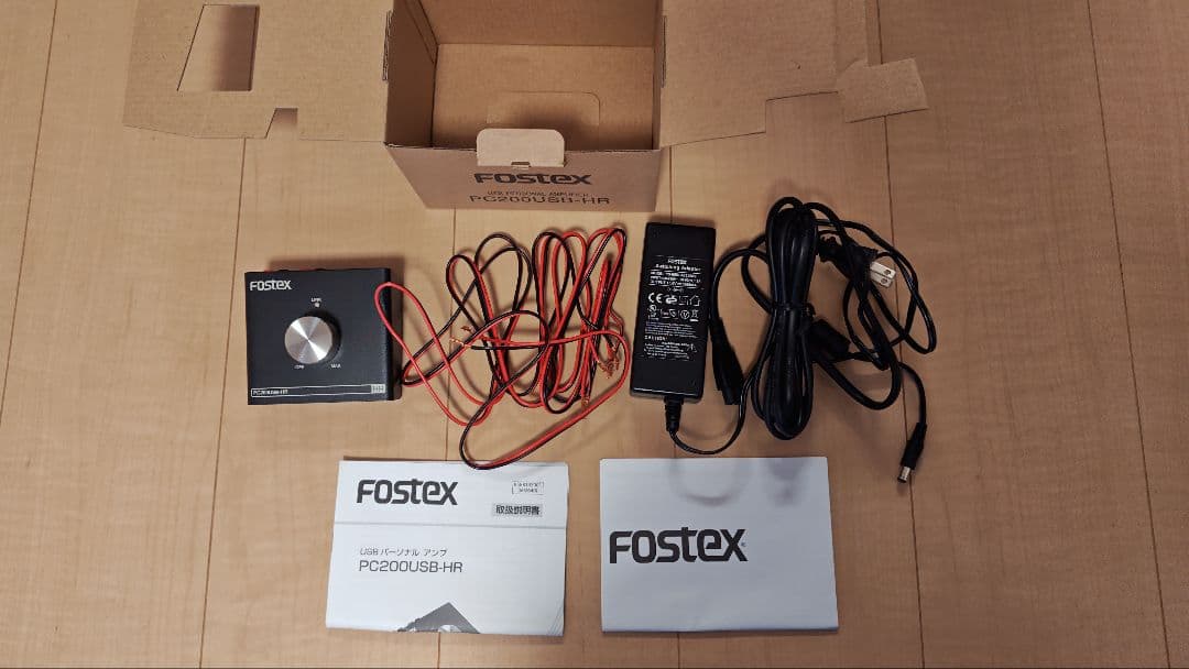 Fostex PC200USB-HRアンプとDALI ZENSOR PICO