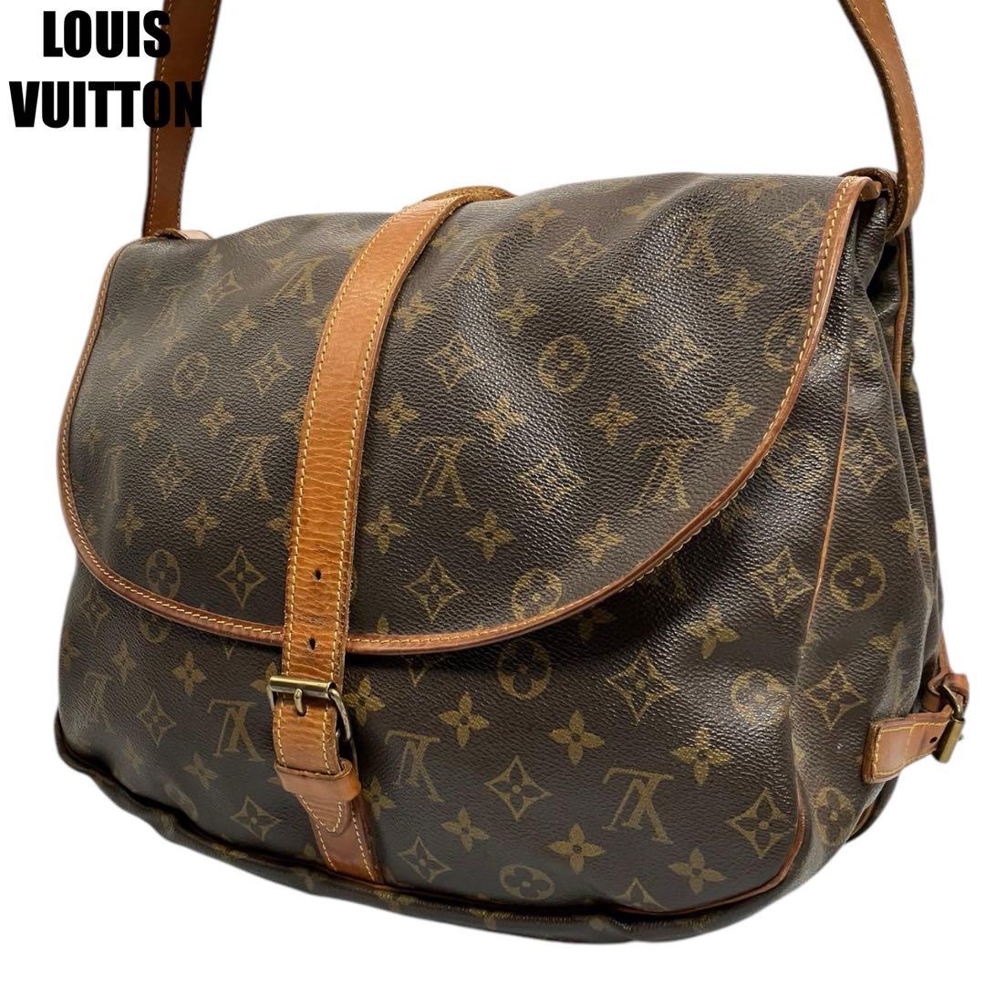 ルイヴィトン　ソミュール　モノグラム　メッセンジャーバッグ　24120403