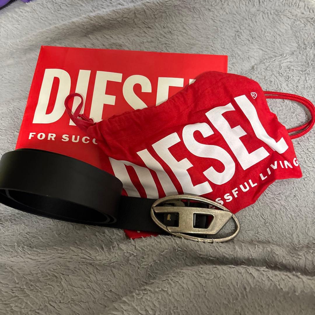 DIESEL LOGO BELT ディーゼル ロゴ ベルト Dバックル
