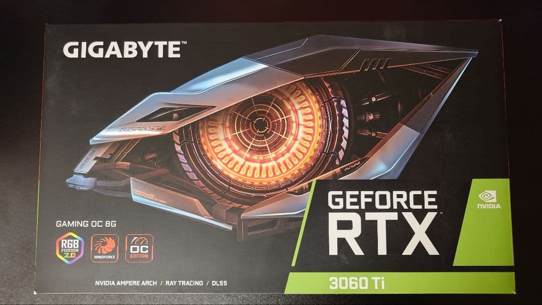 【ジャンク】GIGABYTE GEFORCE RTX 3060 Ti