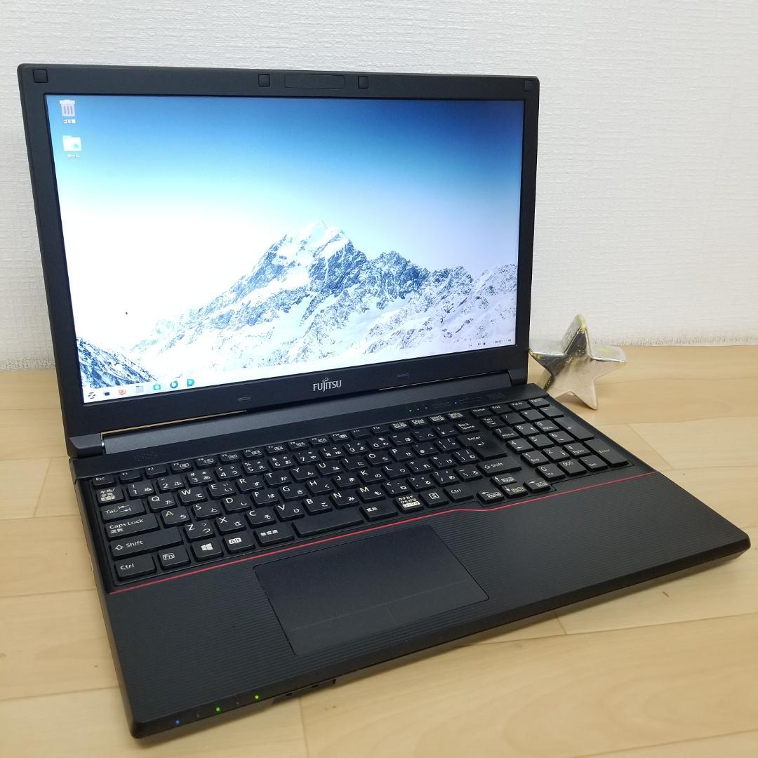 i5 新品SSD スピード発送 即使用可ノートPC 富士通 (E0335)