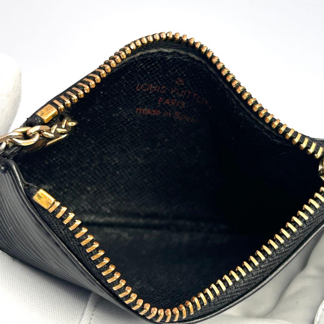 ✨美品✨ ルイヴィトン ケース エピ ポシェットクレ ブラック