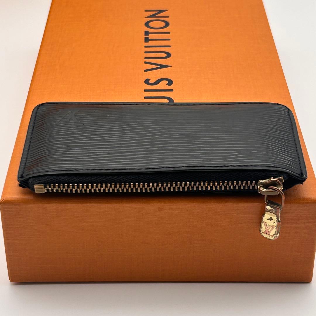 ✨美品✨ ルイヴィトン ケース エピ ポシェットクレ ブラック