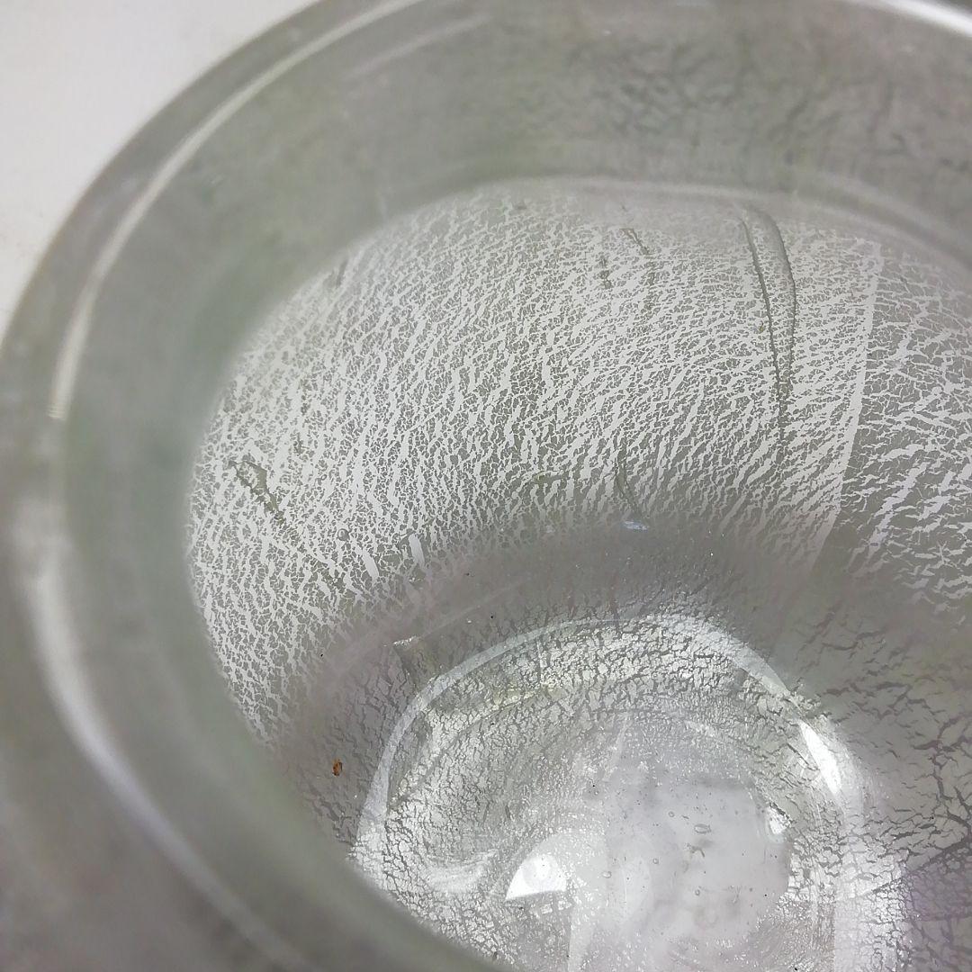 Ｓ７１４　茶入　『銀彩硝子　茶入』『伊藤直仁』　共箱　茶道具