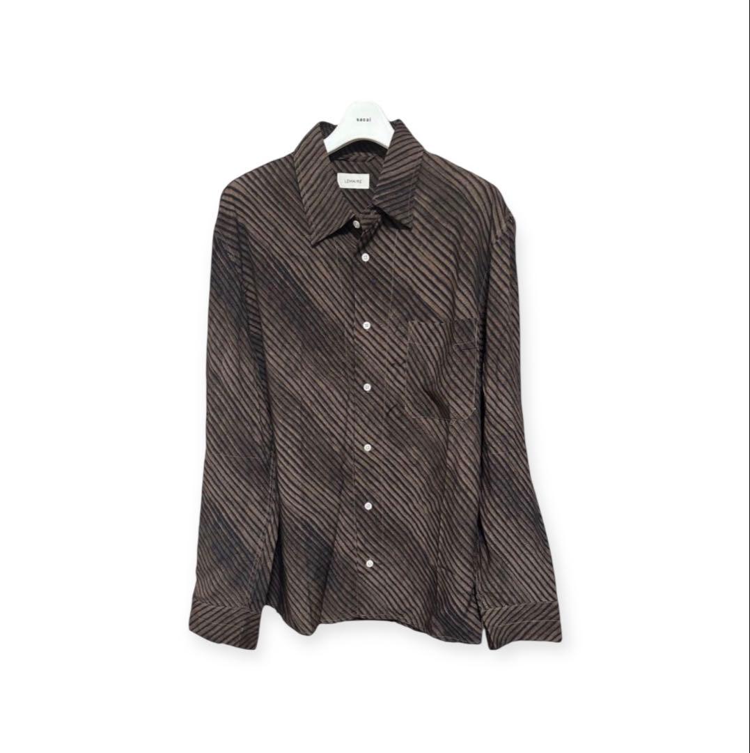 N*p様 lemaire 19aw stripe shirt