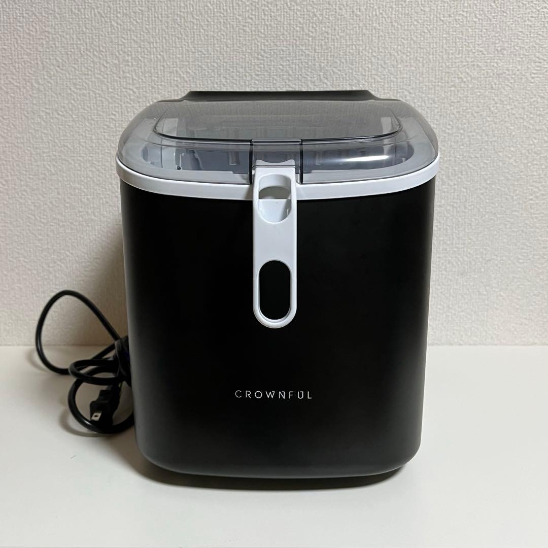 美品 CROWNFUL 製氷機 家庭用 高速製氷 自動洗浄機能 HZB-12/H