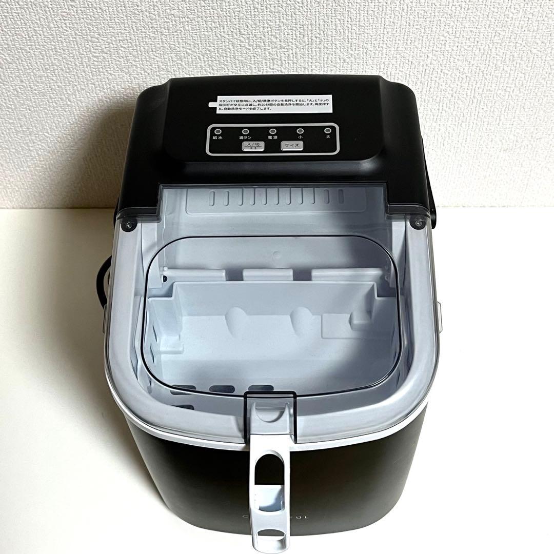 美品 CROWNFUL 製氷機 家庭用 高速製氷 自動洗浄機能 HZB-12/H