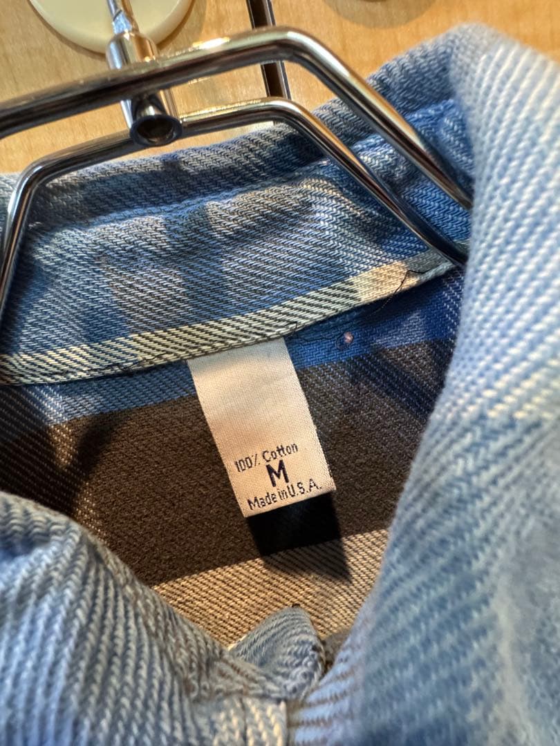 80's BIC MAC ヘビネル 青白黒 Mサイズ