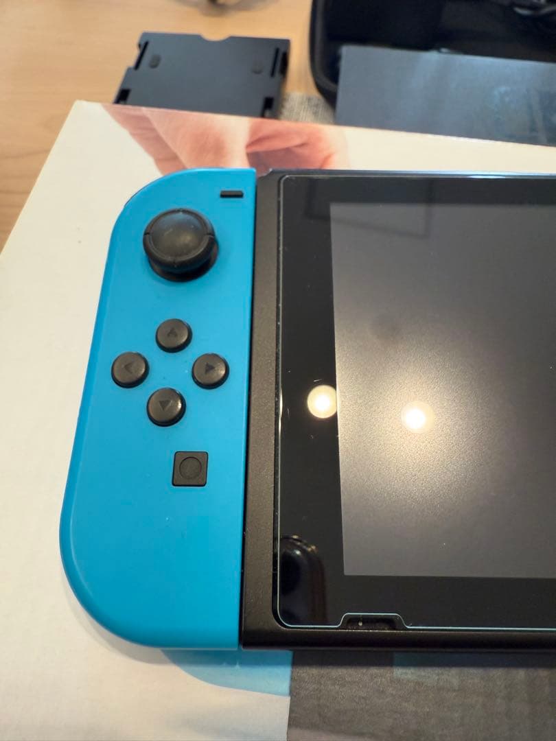 【お得5点セット】Nintendo Switch 本体 青/赤 Joy-Con