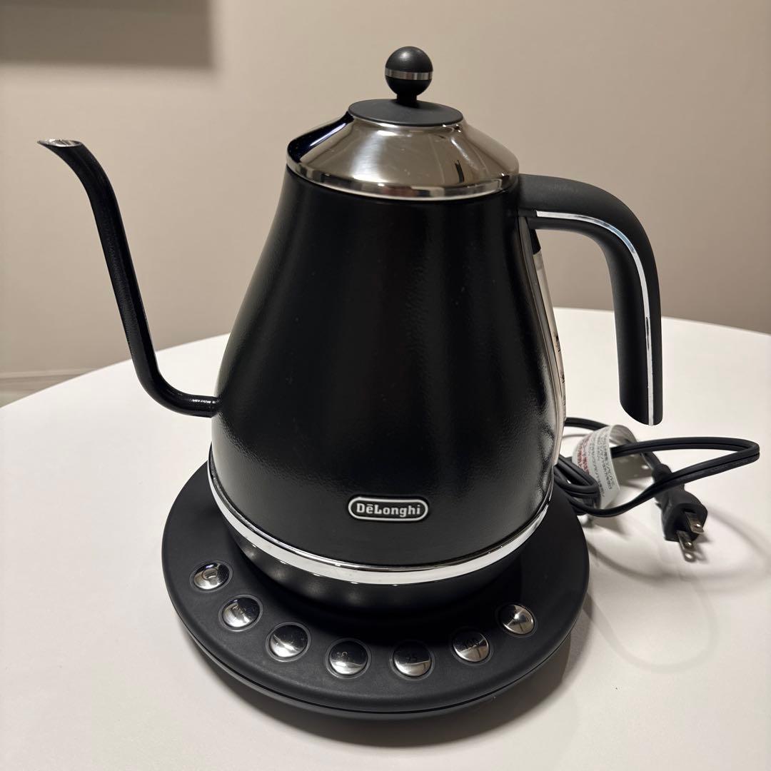 デロンギ アイコナ 温度設定機能付き電気カフェケトル