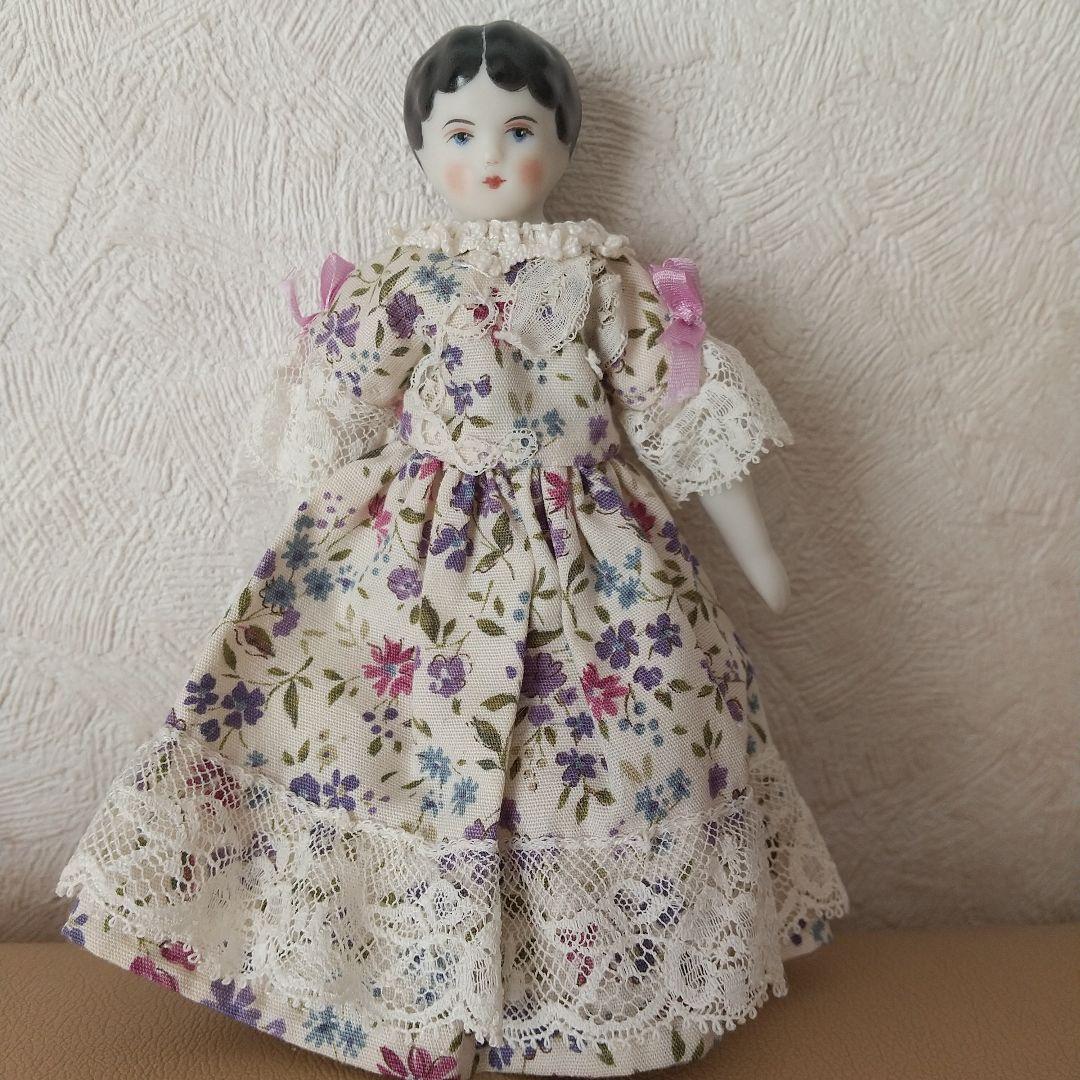 チャイナヘッドドール 作家様 ミニョネット ビスクドール ペグドール