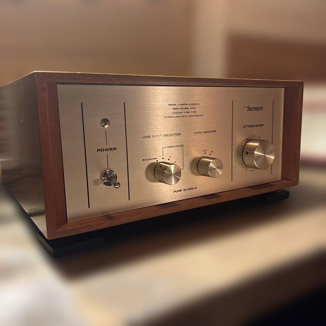 上杉研究所U-bros-junior-2真空管プリアンプ