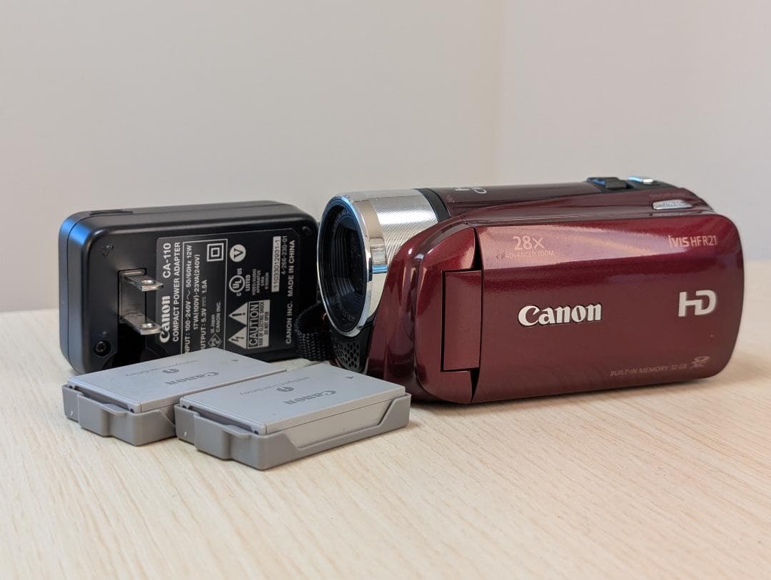 CANON iVIS HF R21 ビデオカメラ