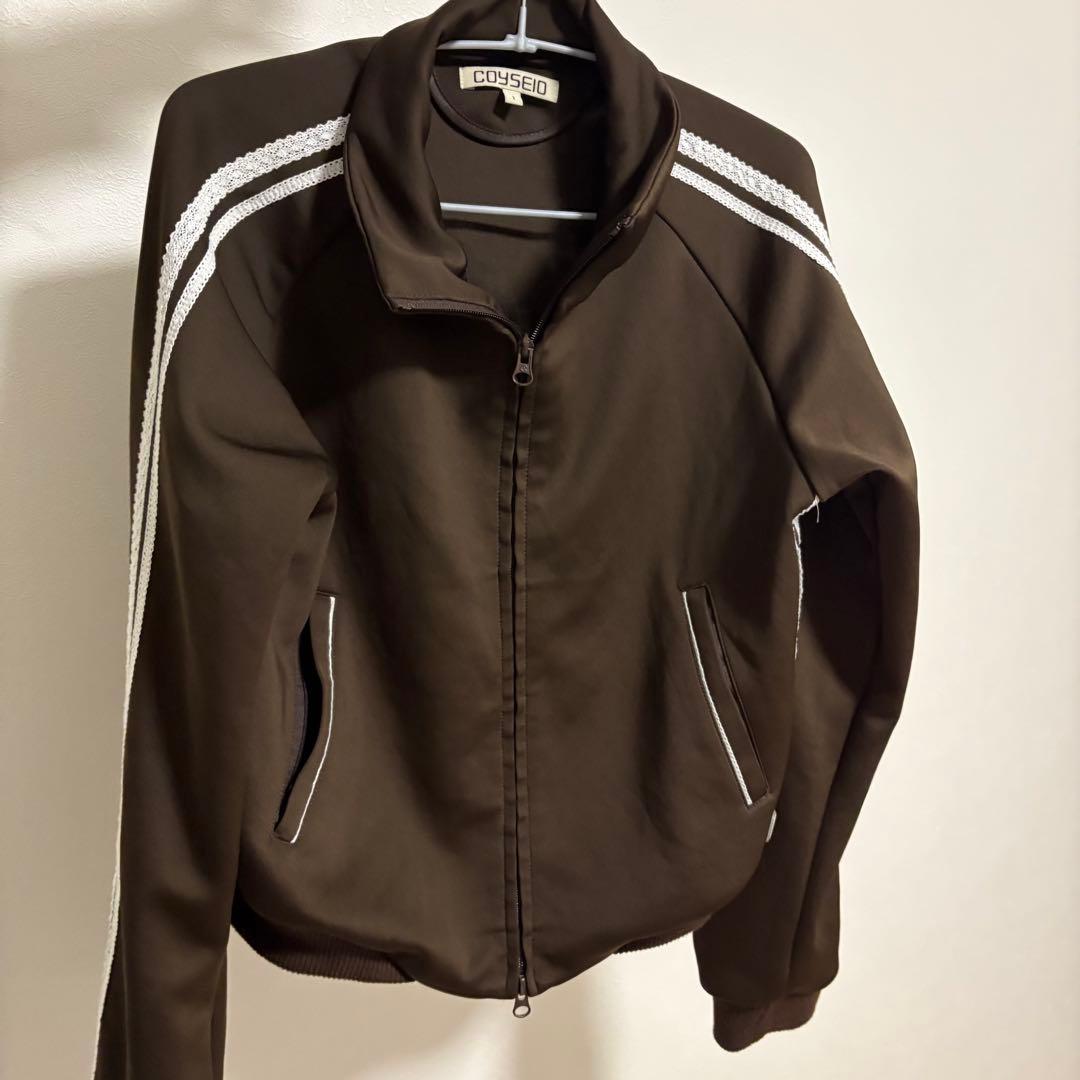 coyseio トラックジャケット　ブラウン　サイズ1