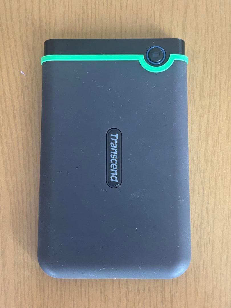 Transcend 2TB ポータブルHDD 耐衝撃 外付けハードディスク