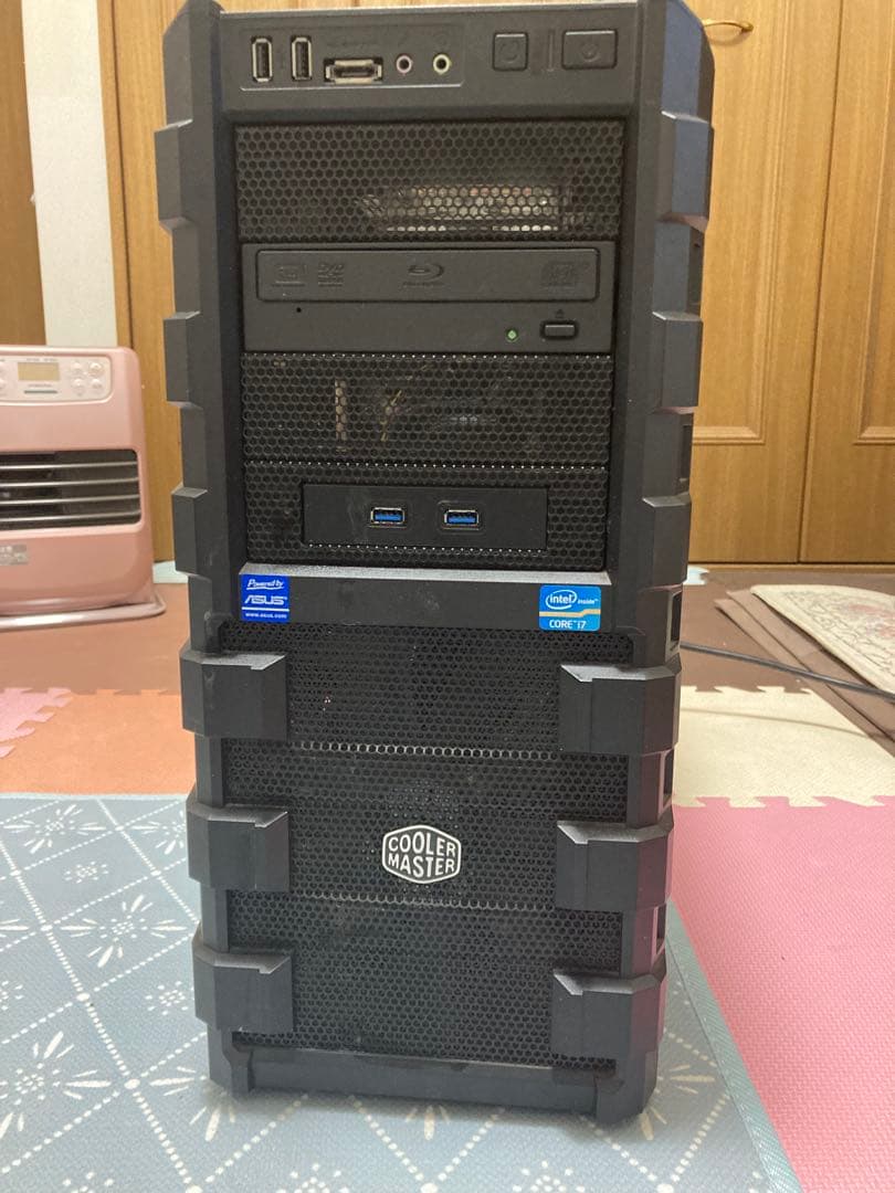 ジャンク　ゲーミングPC タワーケース850w 主要パーツ付属