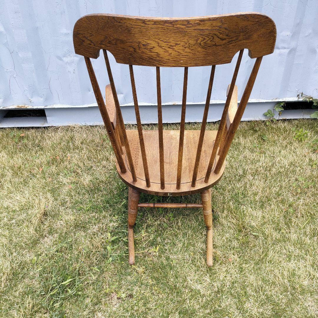 飛騨産業 ロッキングチェア キツツキマーク　アンティーク　ビンテージ　椅子