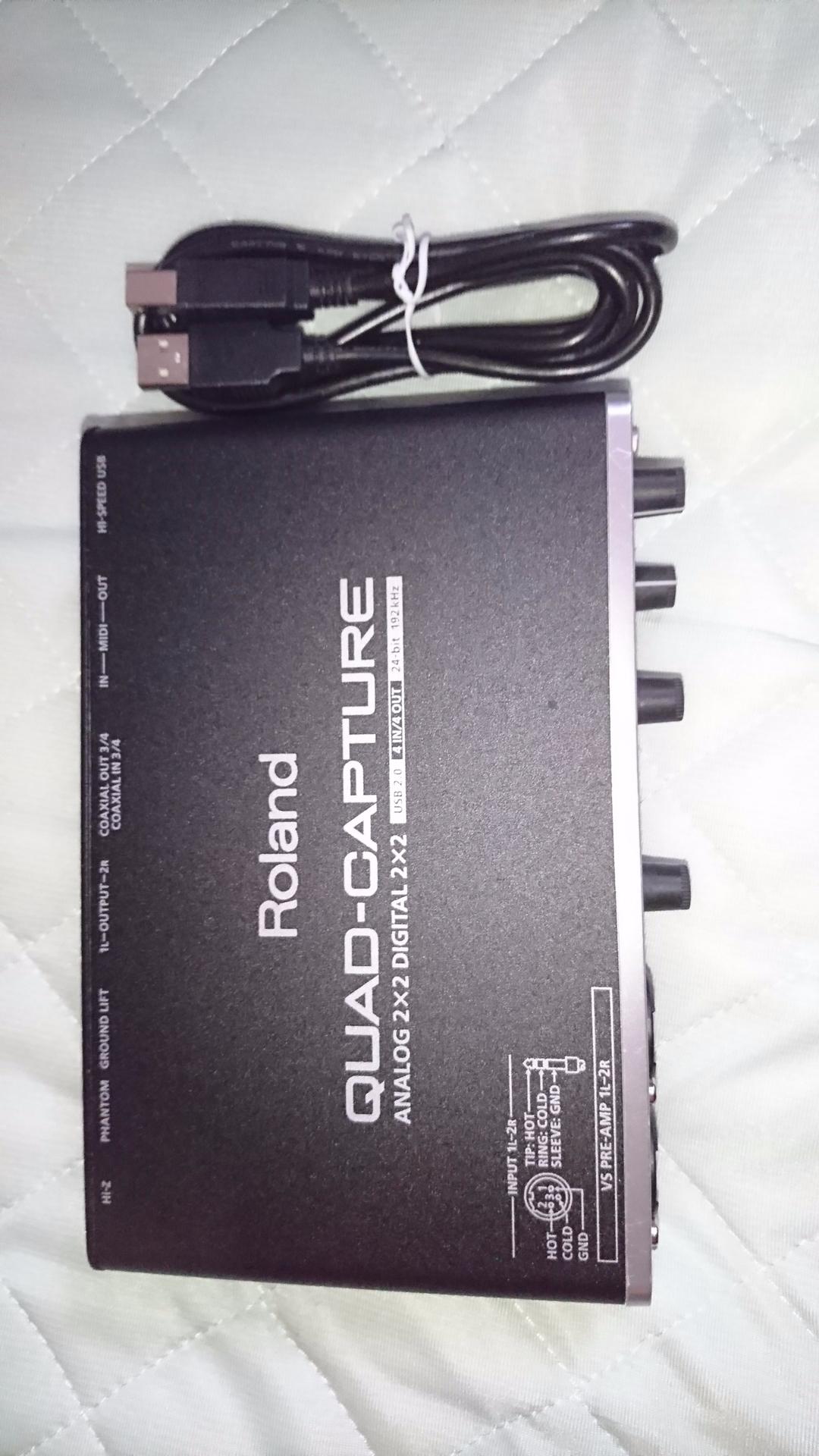 ローランド オーディオインターフェース QUAD-CAPTURE UA-55