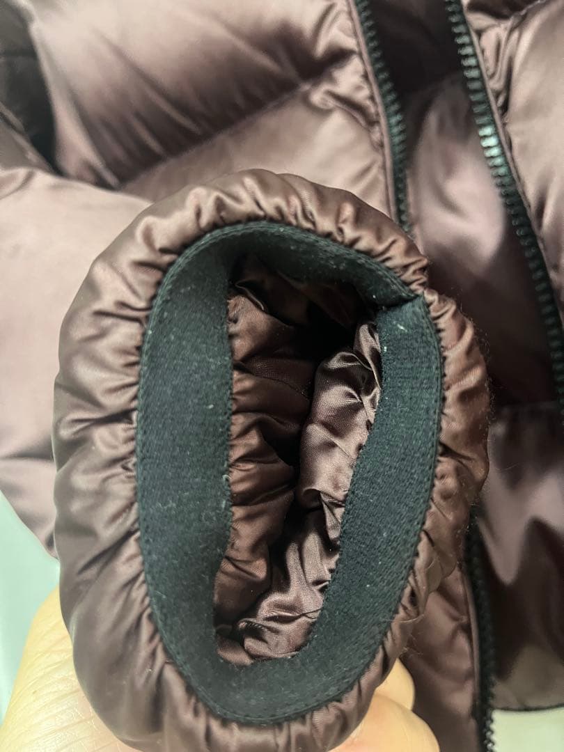 MONCLER ダークブラウン ダウンジャケット