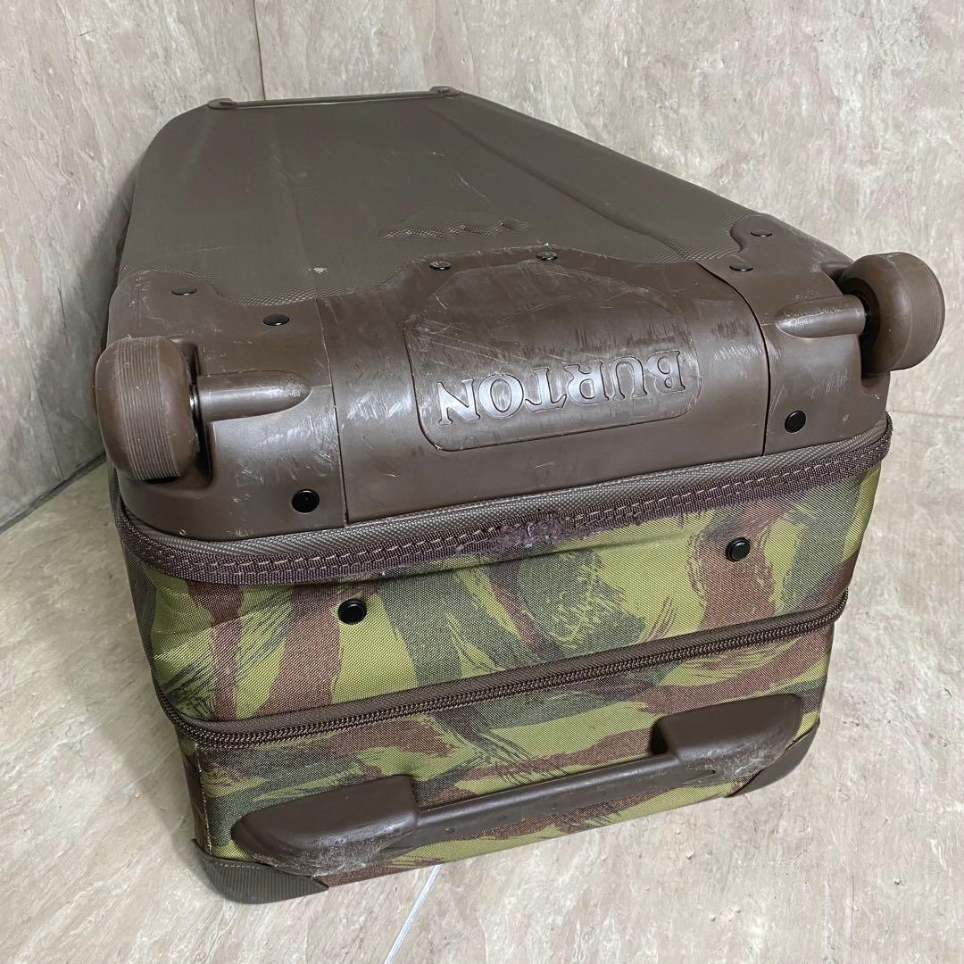 Burton キャリーバッグ カモフラージュ キャリーケース 大容量