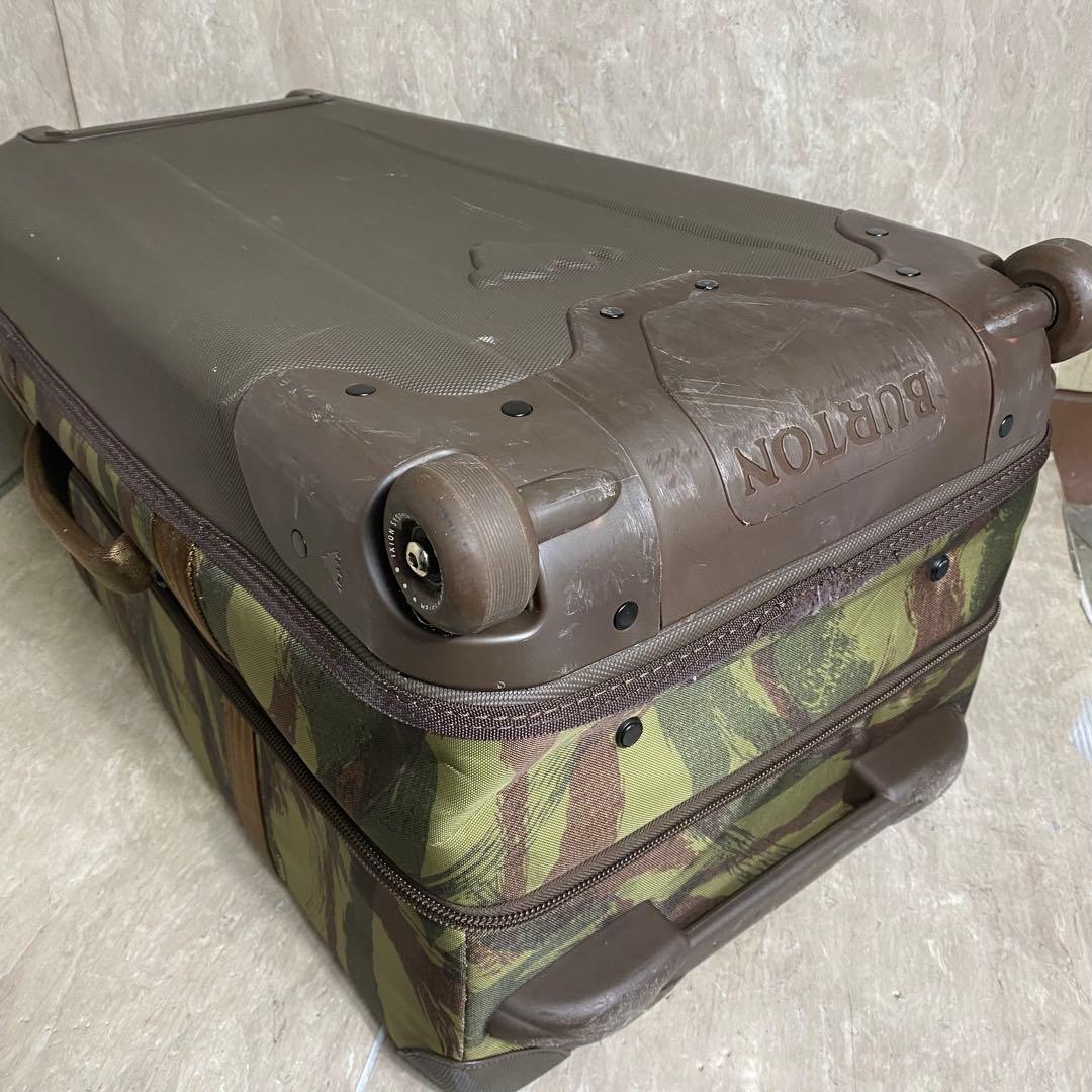 Burton キャリーバッグ カモフラージュ キャリーケース 大容量