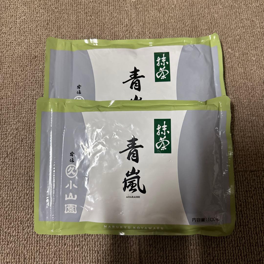 京都　丸久小山園 抹茶　青嵐 100g 2袋