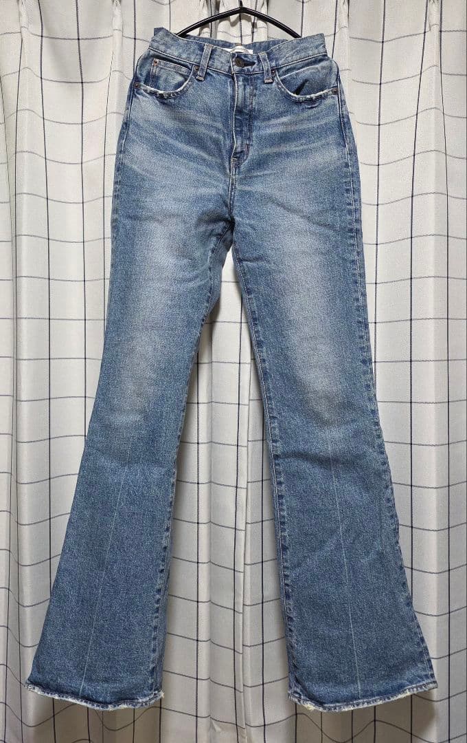 moussy　MVSフレアデニム　25　丈長め