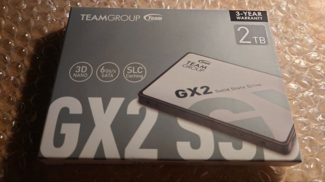 TEAMGROUP GX2 2TB SSD 2.5インチ SATA 未使用