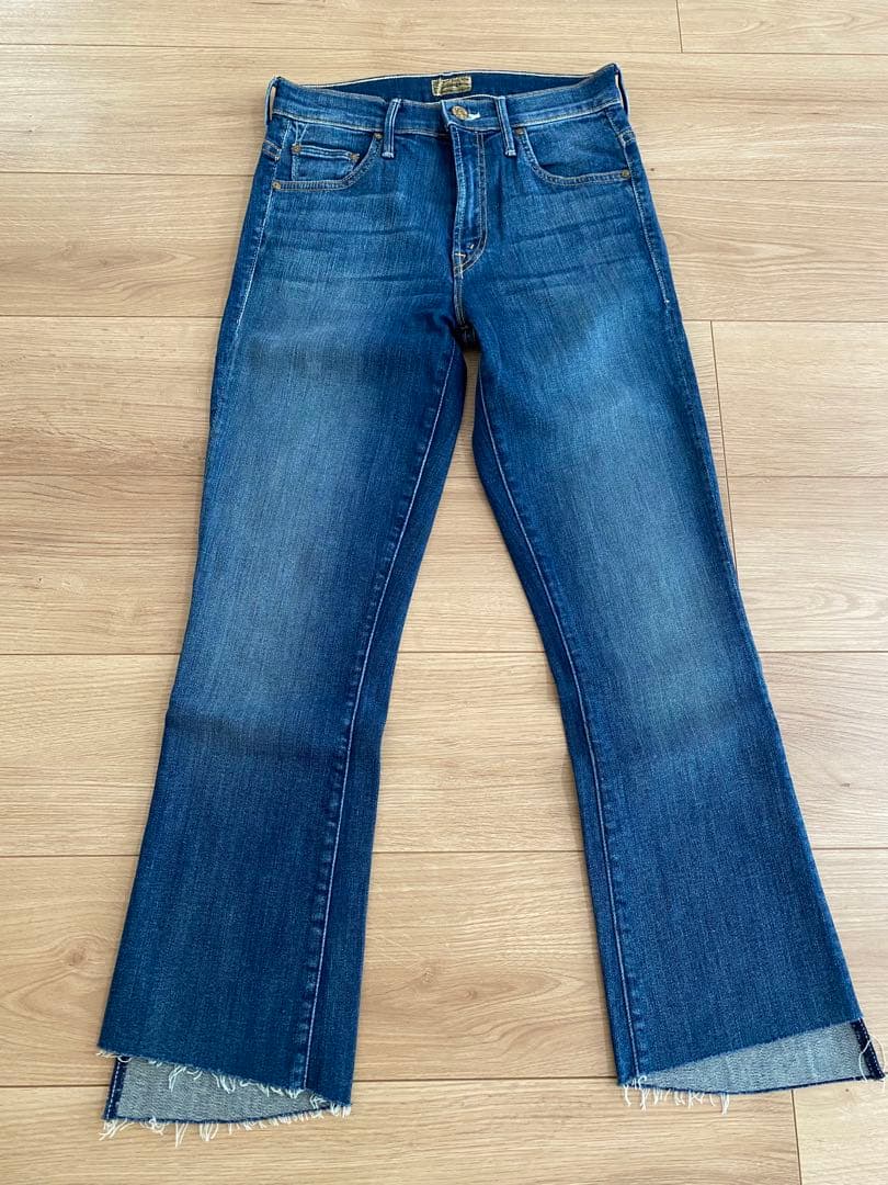 新品未使用MOTHER THE INSIDER CROP STEP FRAY