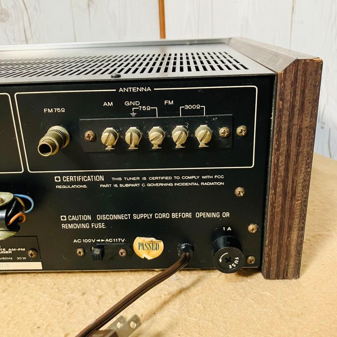 【希少 美品】TRIO AM/FMステレオチューナー KT-8005 動作品