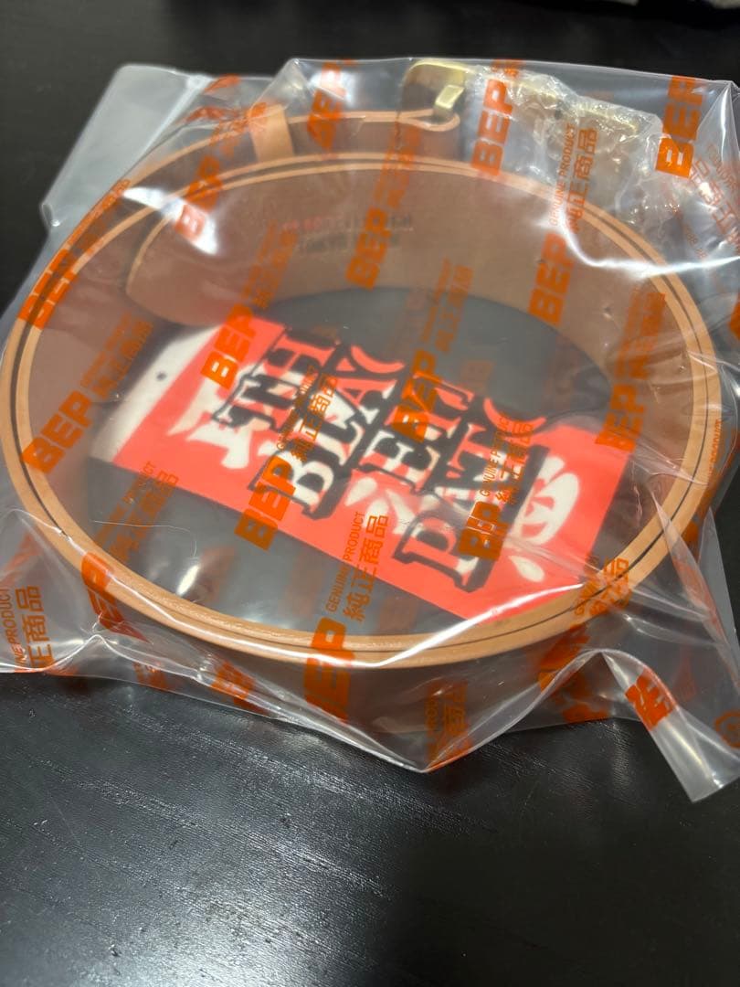 小物 LETTERS BELT BEIGE