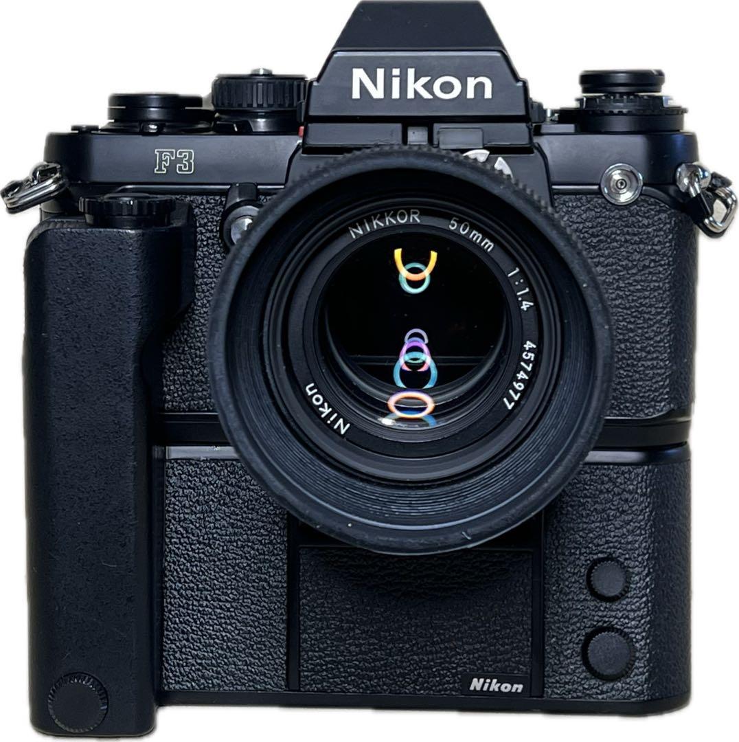 Nikon F3アイレベル+MD-4+NIKKOR 50mm 1:1.4