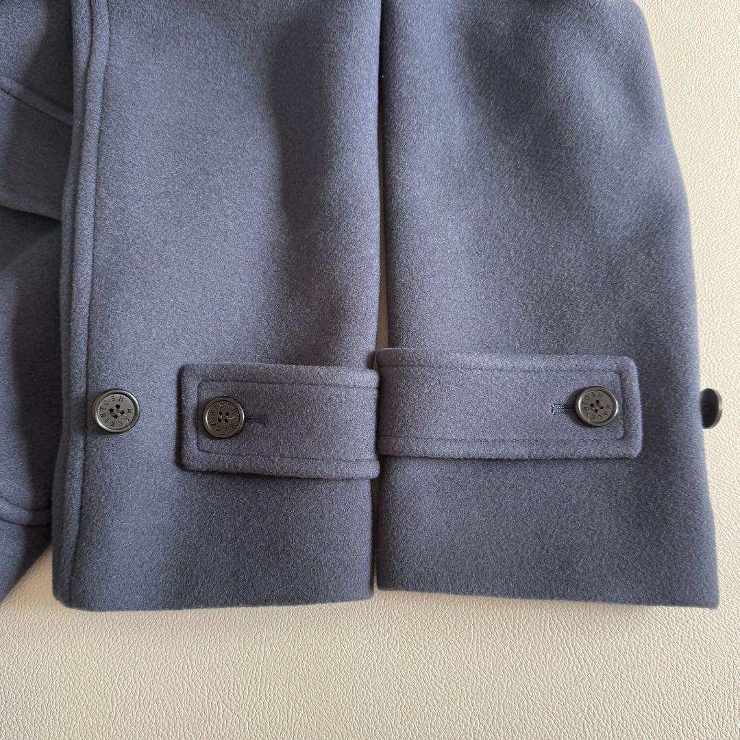 美品　マッキントッシュロンドン　ダッフルコート　くすみブルー　40 紺