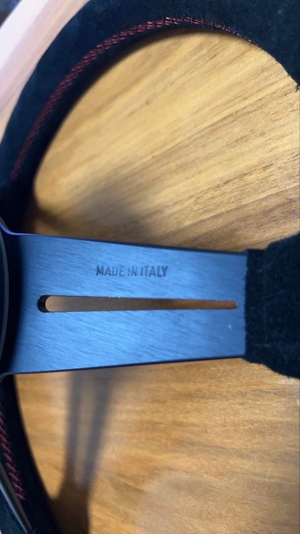 じ*ん様 ナルディ　ステアリング　35パイ　スエード仕様