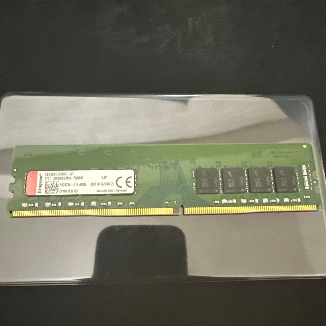 Kingston DDR4-3200 PC4-25600 32GB×1枚