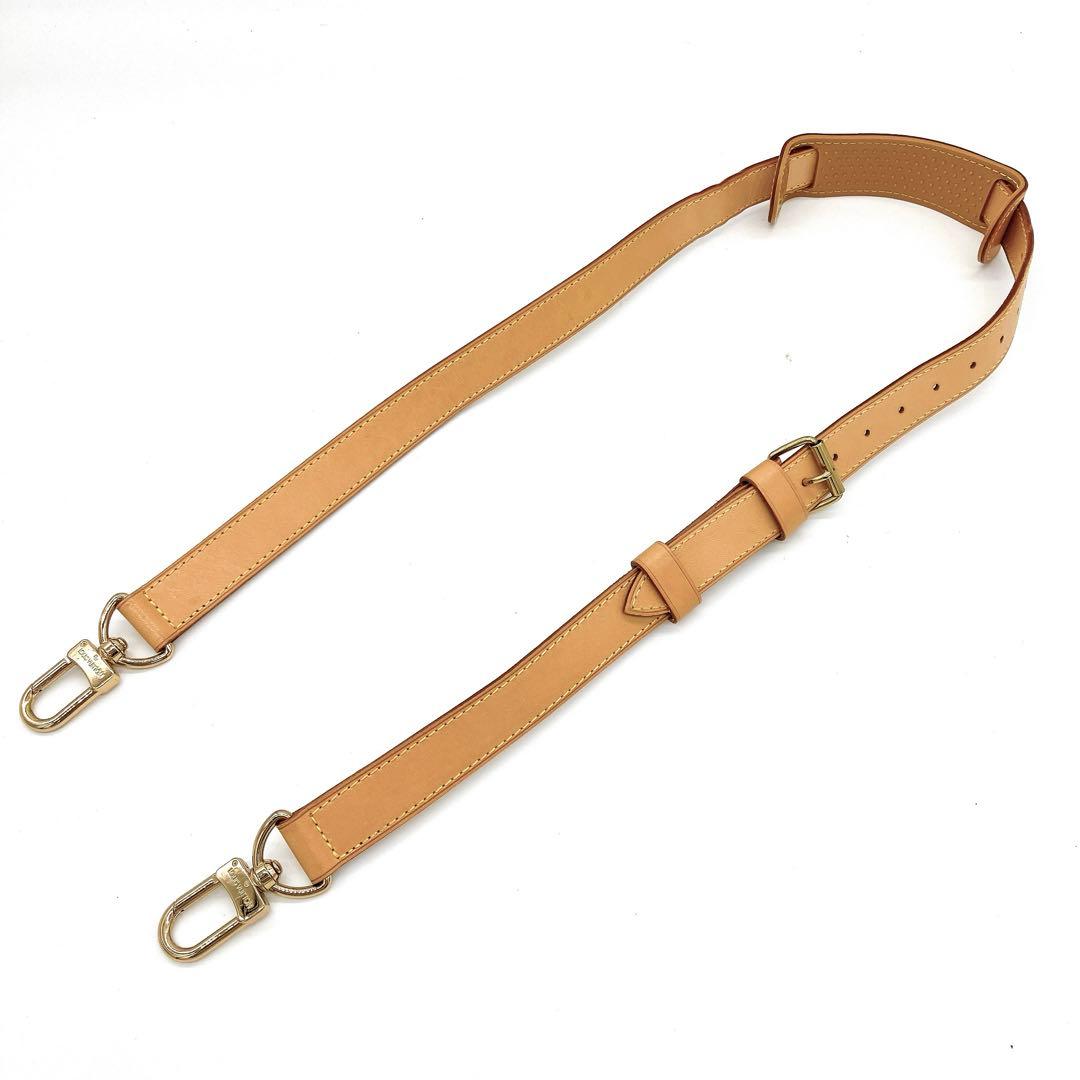 美品【LOUIS VUITTON】キーポル用　ショルダーストラップ　ヌメ革