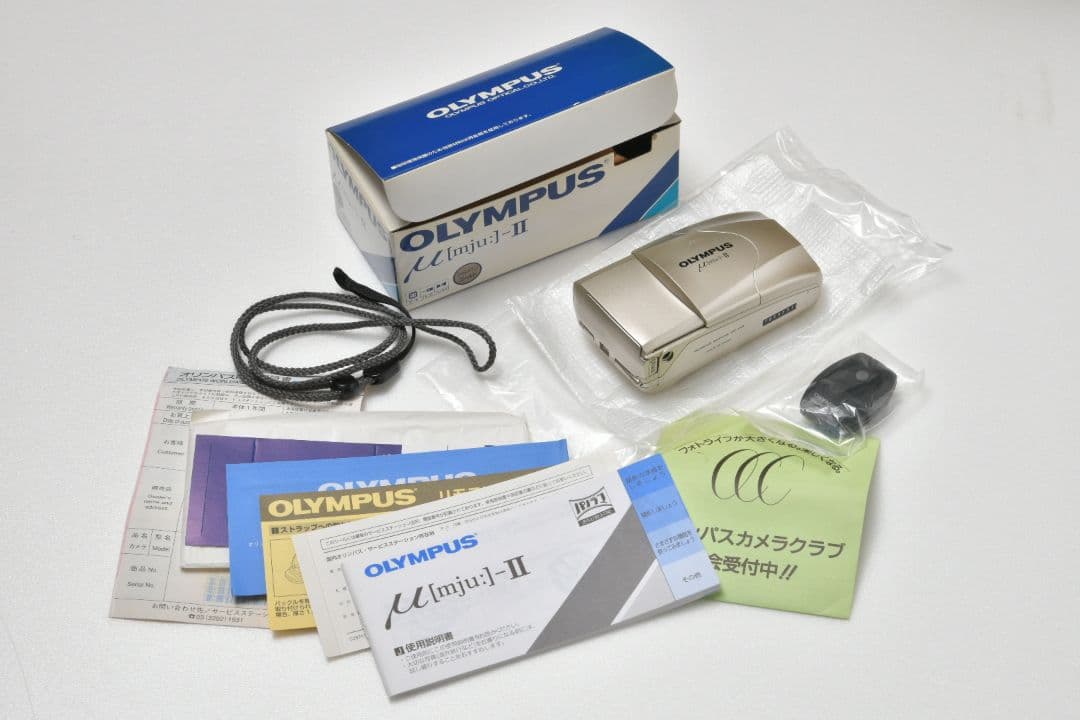 オリンパス OLYMPUS ミュー2 μ[mju:] Ⅱ 美品　ワンオーナー