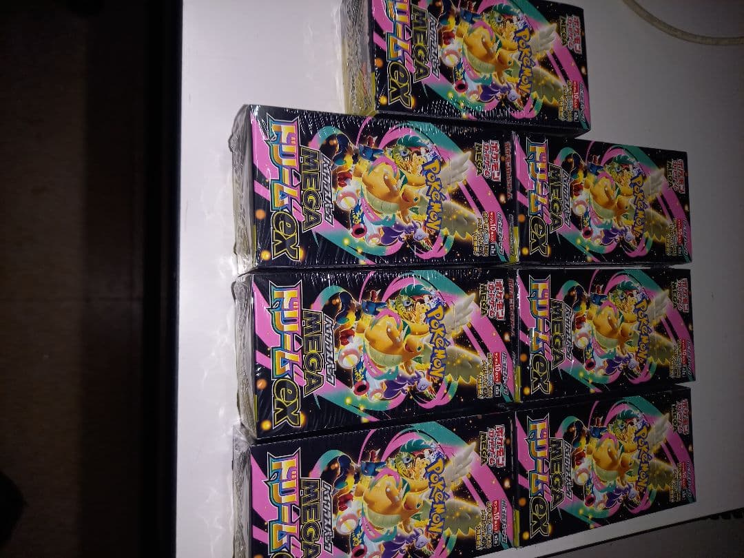 ポケモンカード　MEGAドリームex ７箱