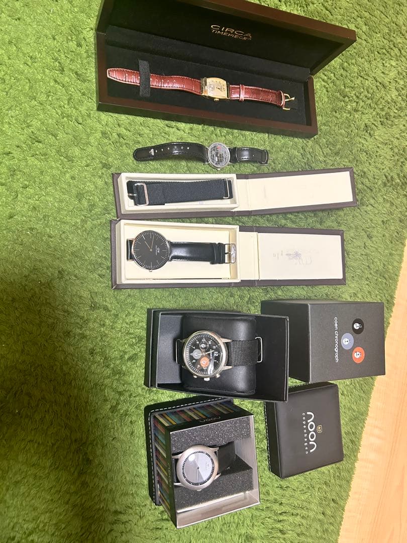 【今だけ値下げ！！⠀】メンズ腕時計 5本セット