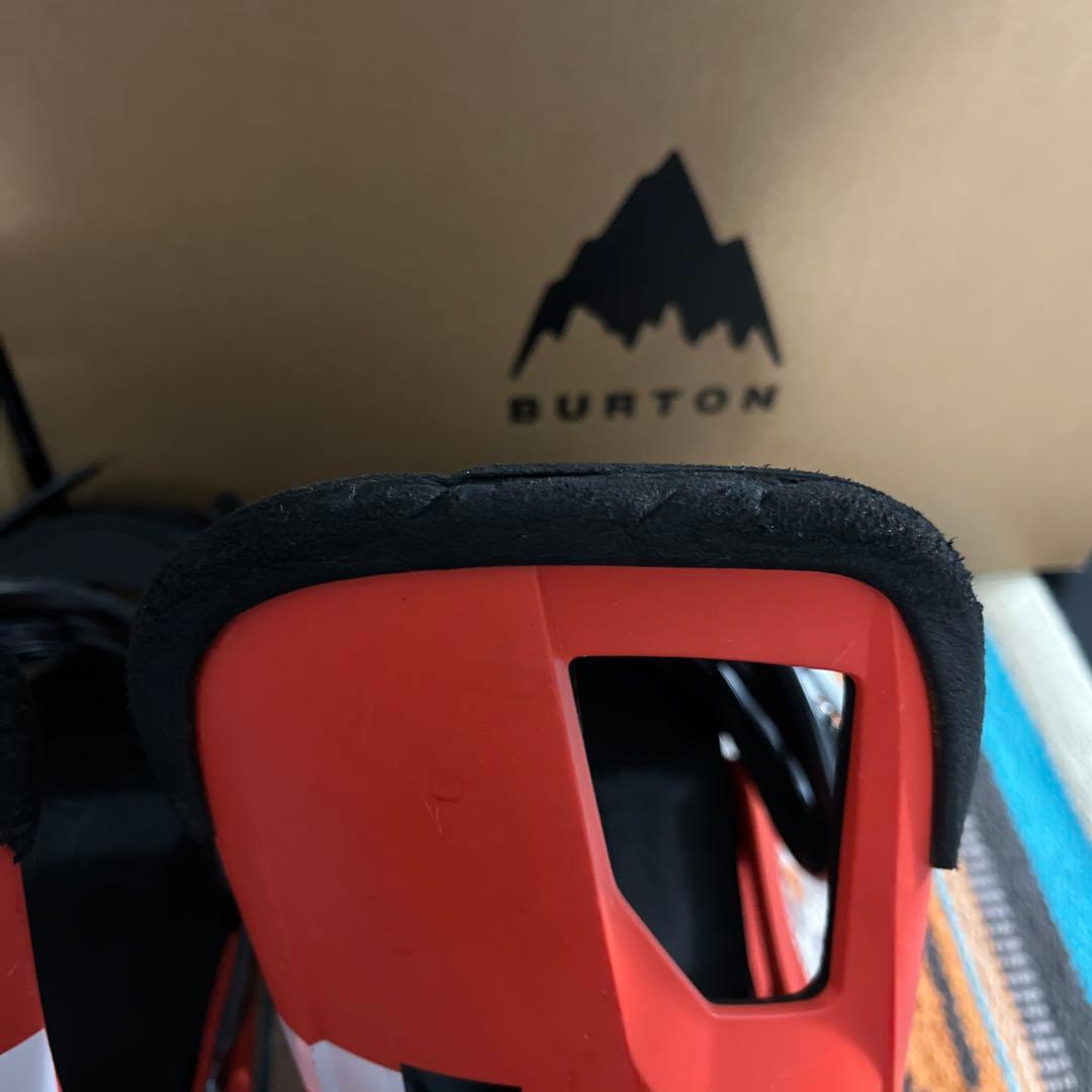 最終価格BURTON CARTEL スノーボードビンディング レッド/ブラック