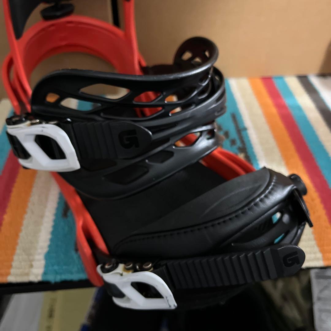 最終価格BURTON CARTEL スノーボードビンディング レッド/ブラック