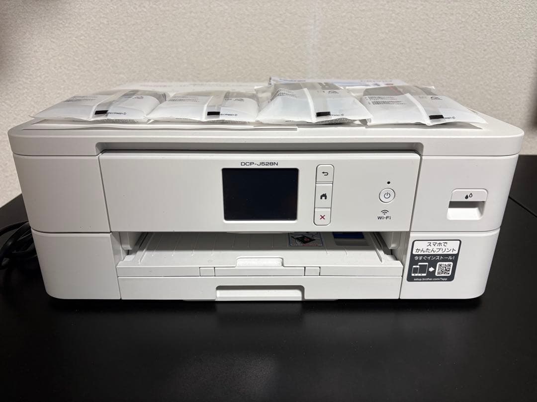 インクセット　DCP-J528N プリンター 印刷枚数364枚