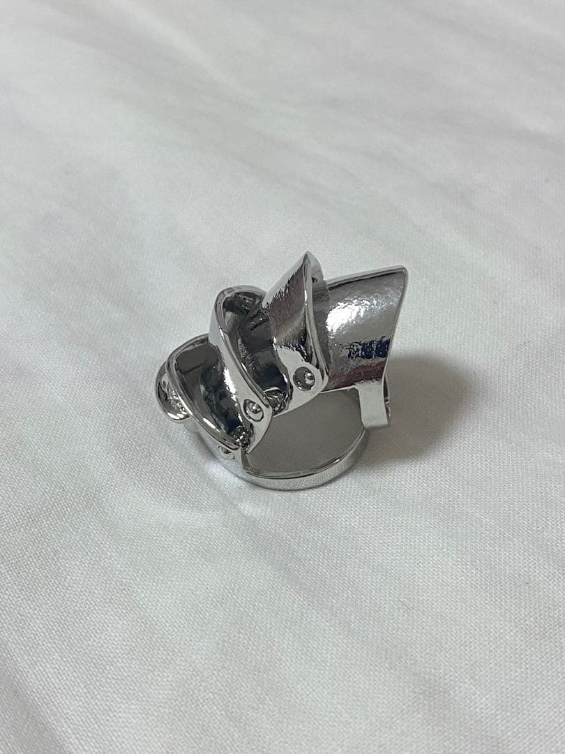 新品　Vivienne Westwood アーマーリング シルバー L モチーフ