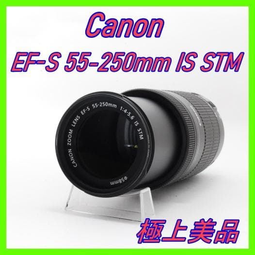 【美品】Canon EF-S 55-250mm IS STM 望遠レンズ