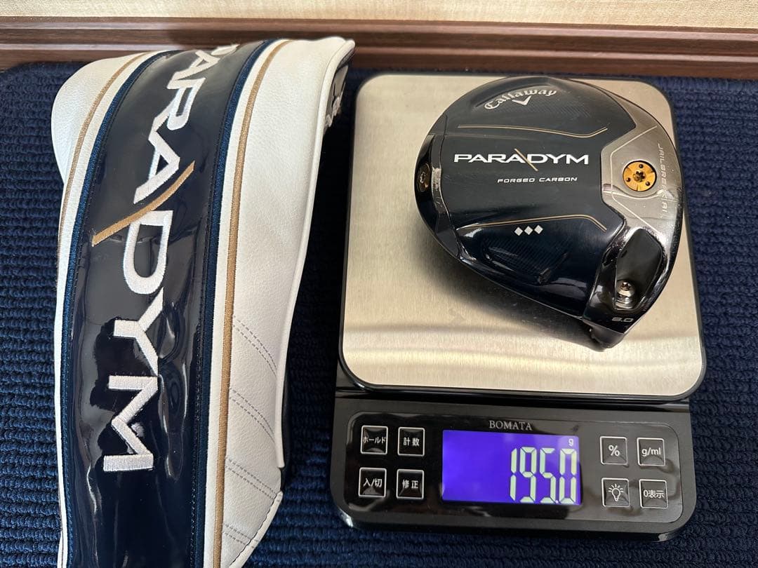 レア 名器 パラダイム トリプルダイヤモンド 8度 ドライバーヘッド
